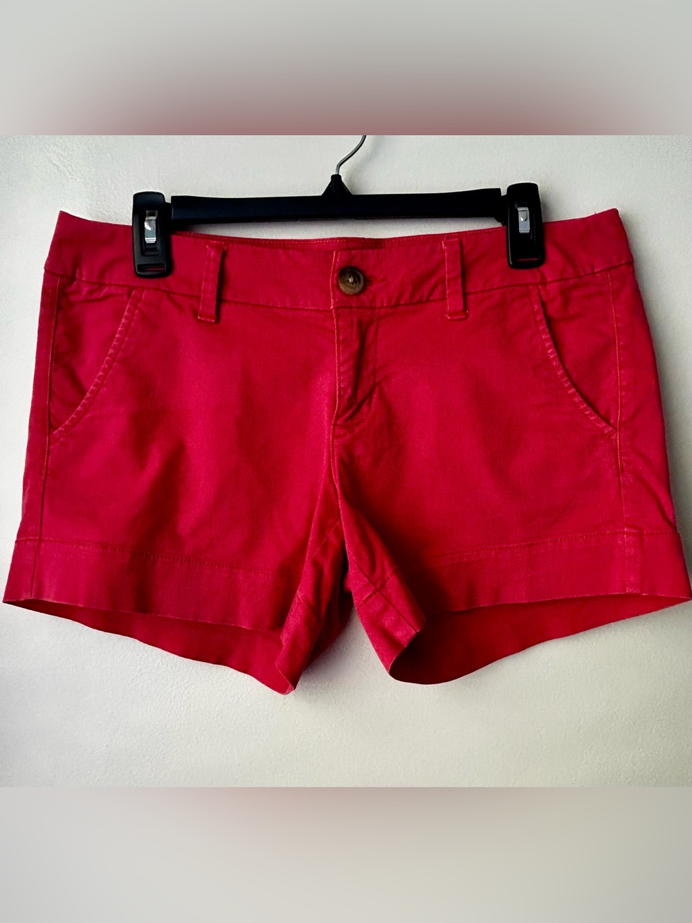 American Eagle Outfitters Hot Pink Cotton Cargo Shorts